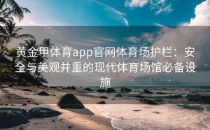 黄金甲体育app官网体育场护栏：安全与美观并重的现代体育场馆必备设施