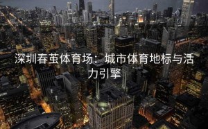 深圳春茧体育场：城市体育地标与活力引擎