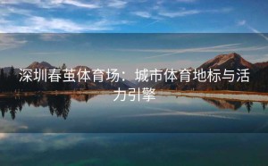 深圳春茧体育场：城市体育地标与活力引擎