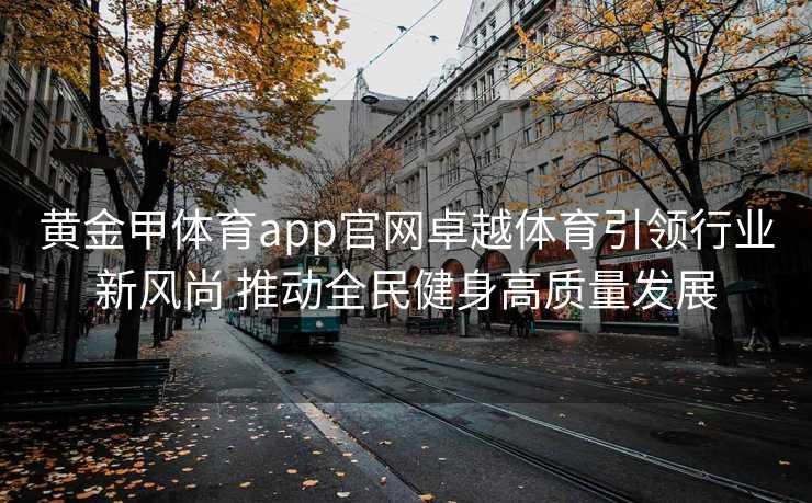 黄金甲体育app官网卓越体育引领行业新风尚 推动全民健身高质量发展